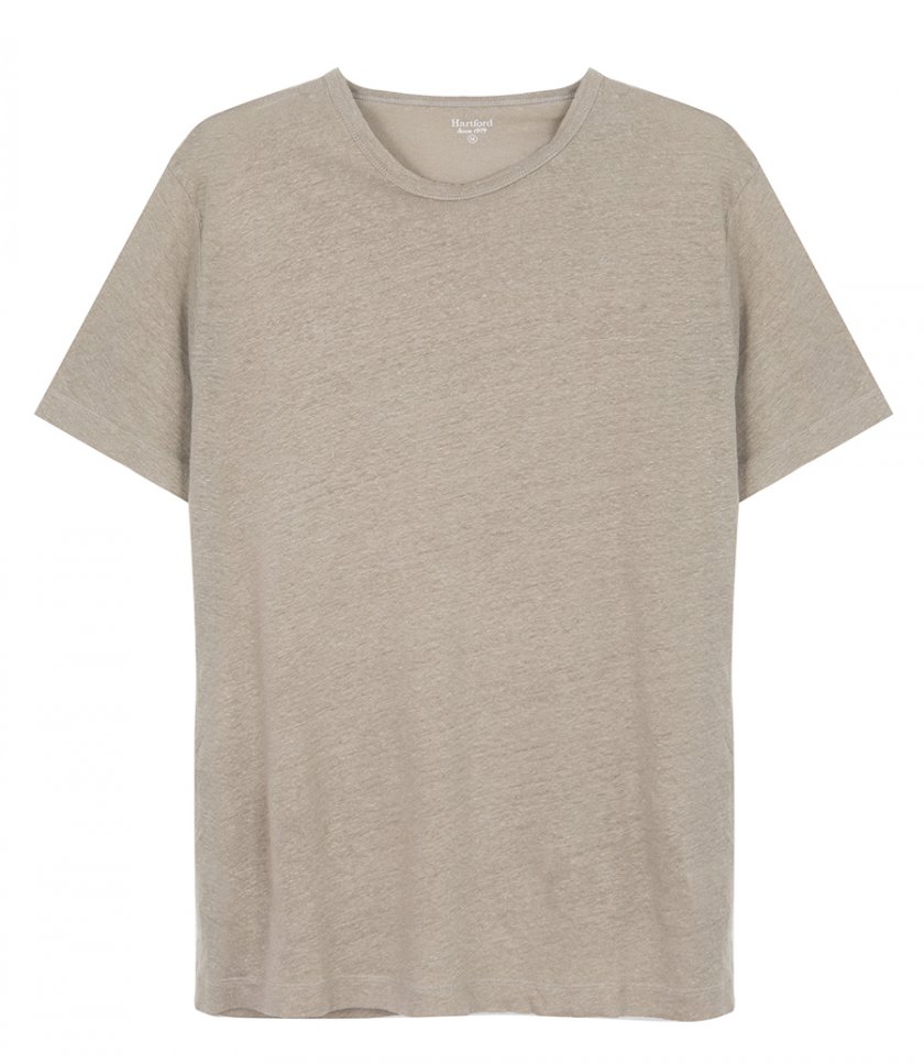 HARTFORD - LINEN CREW SS