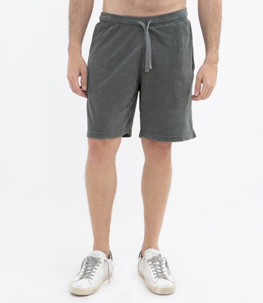TOWELLING BERMUDA SHORTS