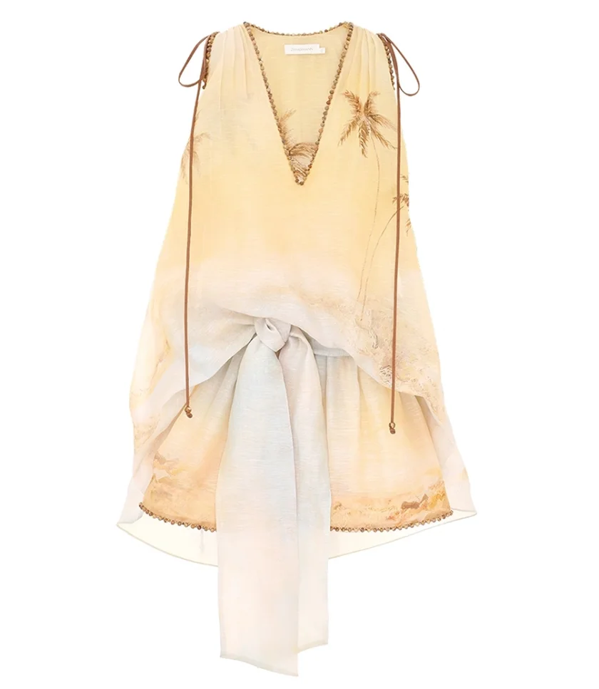SALES - BALANCE PLUNGE MINI DRESS