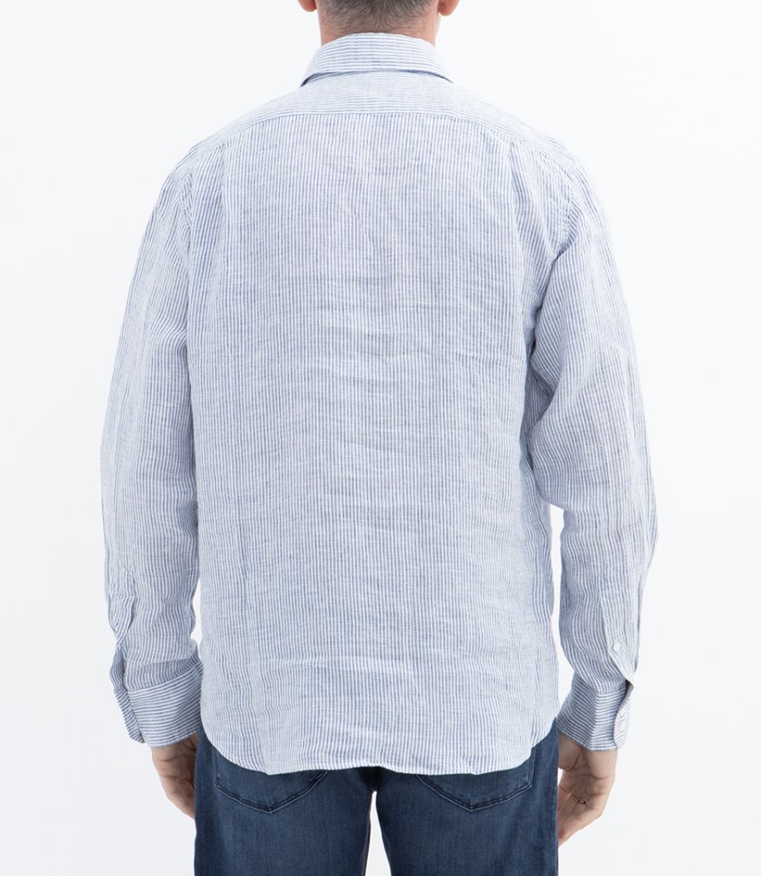 PAUL STRIPED SEERSUCKER SHIRT