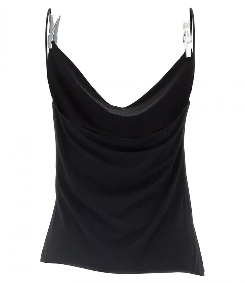 SALES - DRAPED WASHING CLIP GALA TOP