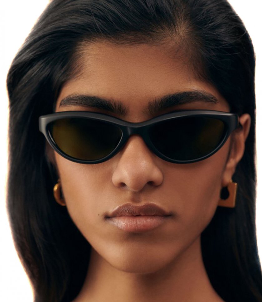 OVAL CAT EYE SUNGLASSES