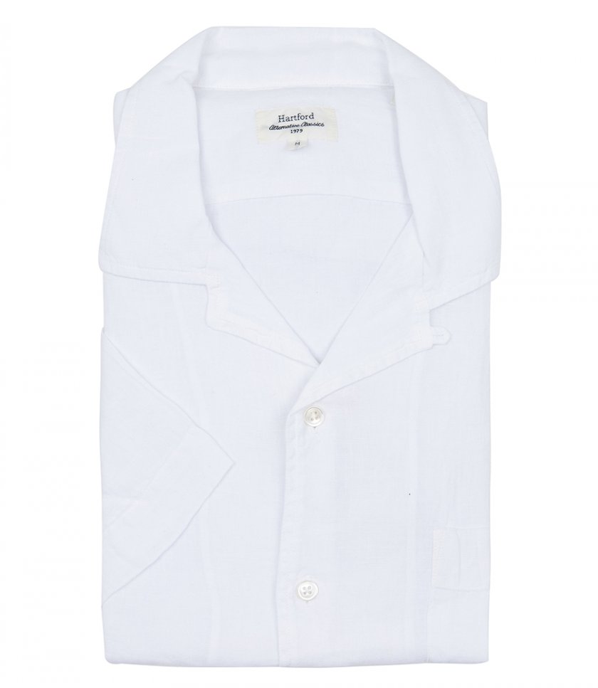 HARTFORD - LINEN PALM MC PAT SHIRT