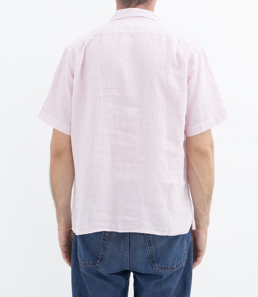 LINEN PALM MC PAT SHIRT