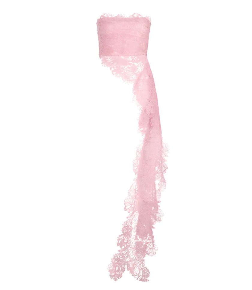 SALES - LACE TOP WITH SIDE TRAIN