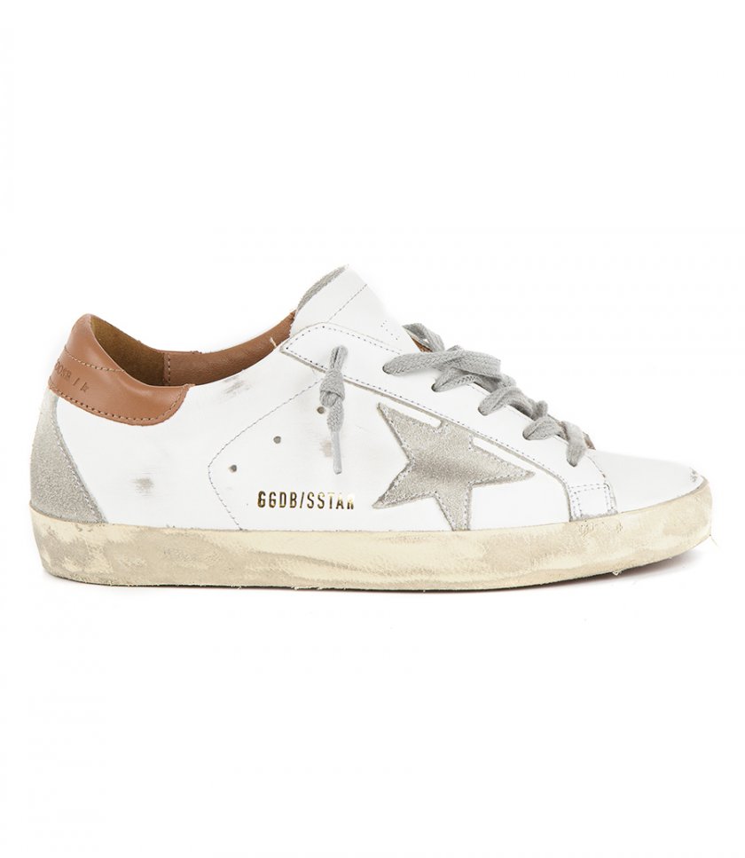 SHOES - BROWN HEEL TAB SUPER-STAR