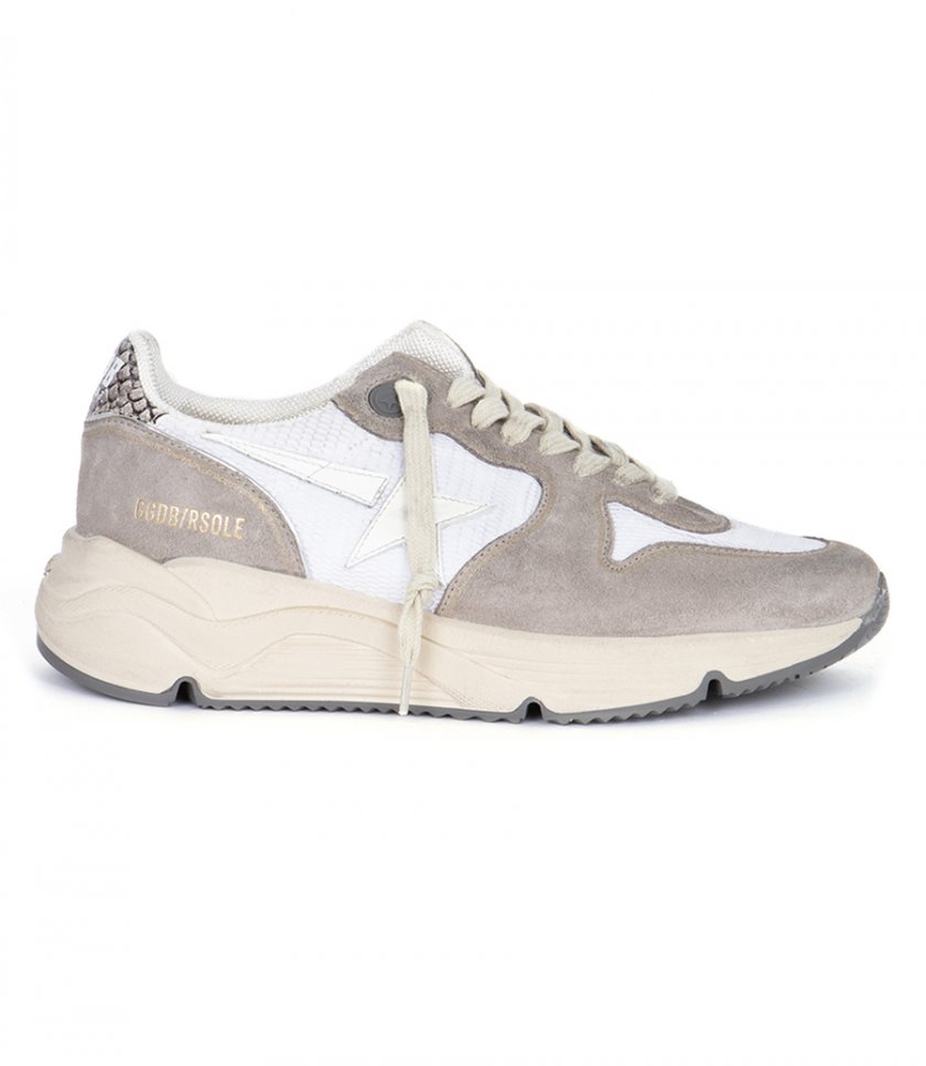 SHOES - RUNNING SOLE NET UPPER SUEDE TOE