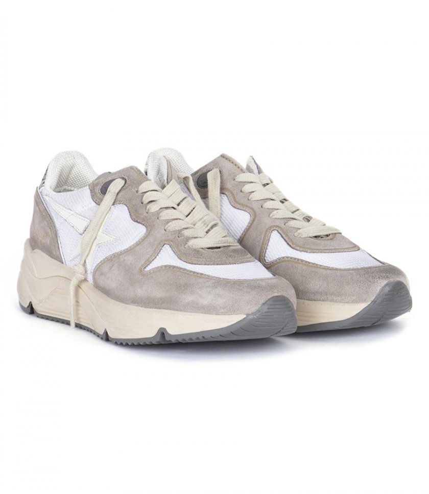 RUNNING SOLE NET UPPER SUEDE TOE