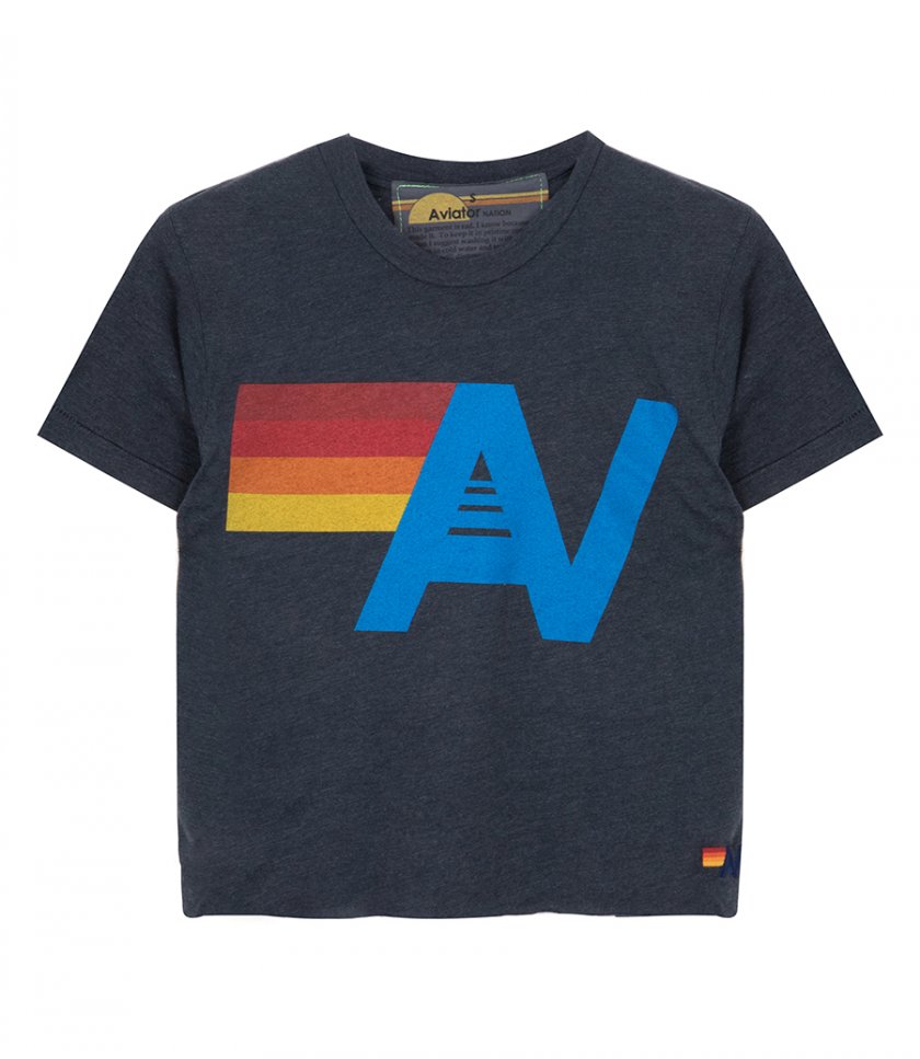 AVIATOR NATION - LOGO BOYFRIEND TEE