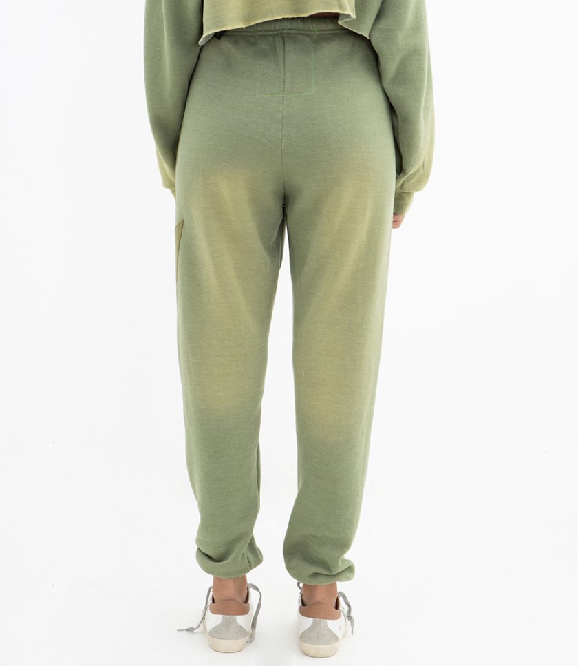 WOMENS BOLT FADED STICH SWEATPANTS