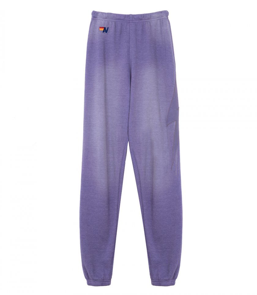 AVIATOR NATION - WOMENS BOLT FADED STICH SWEATPANTS