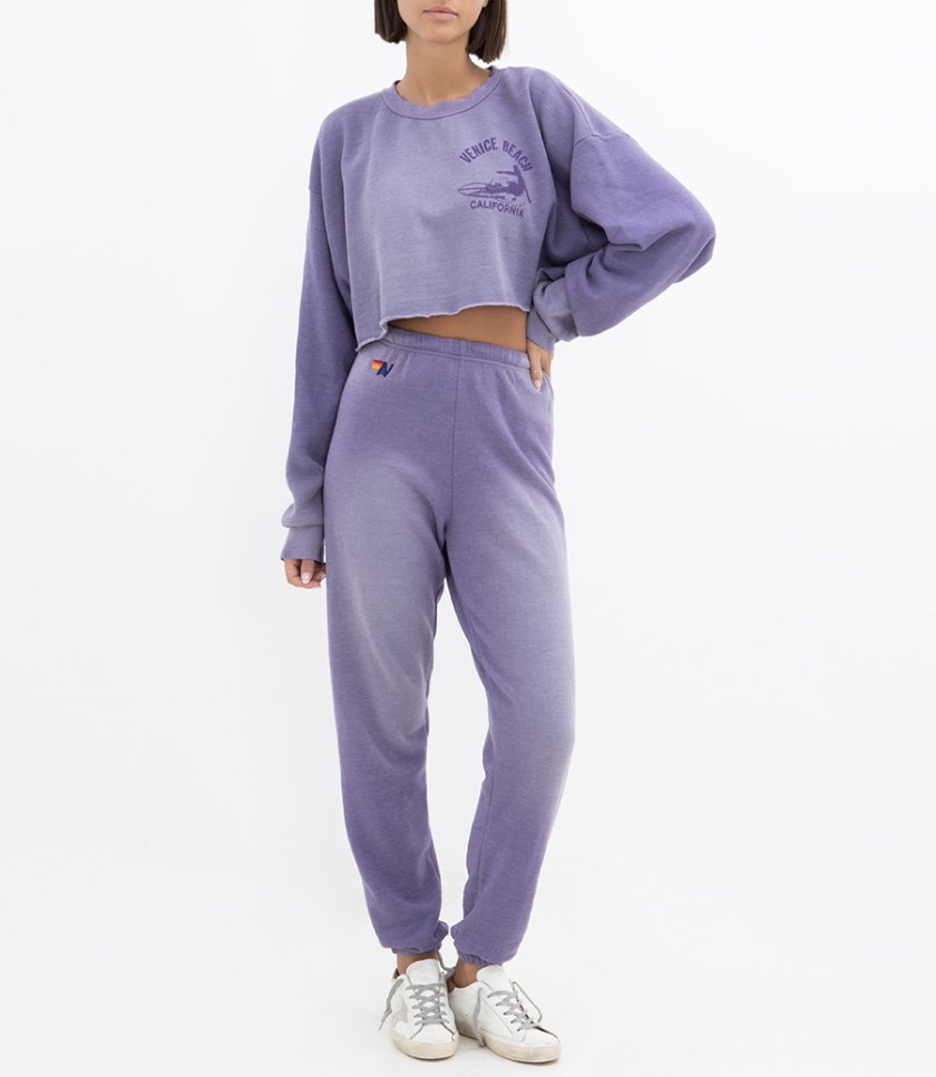 WOMENS BOLT FADED STICH SWEATPANTS