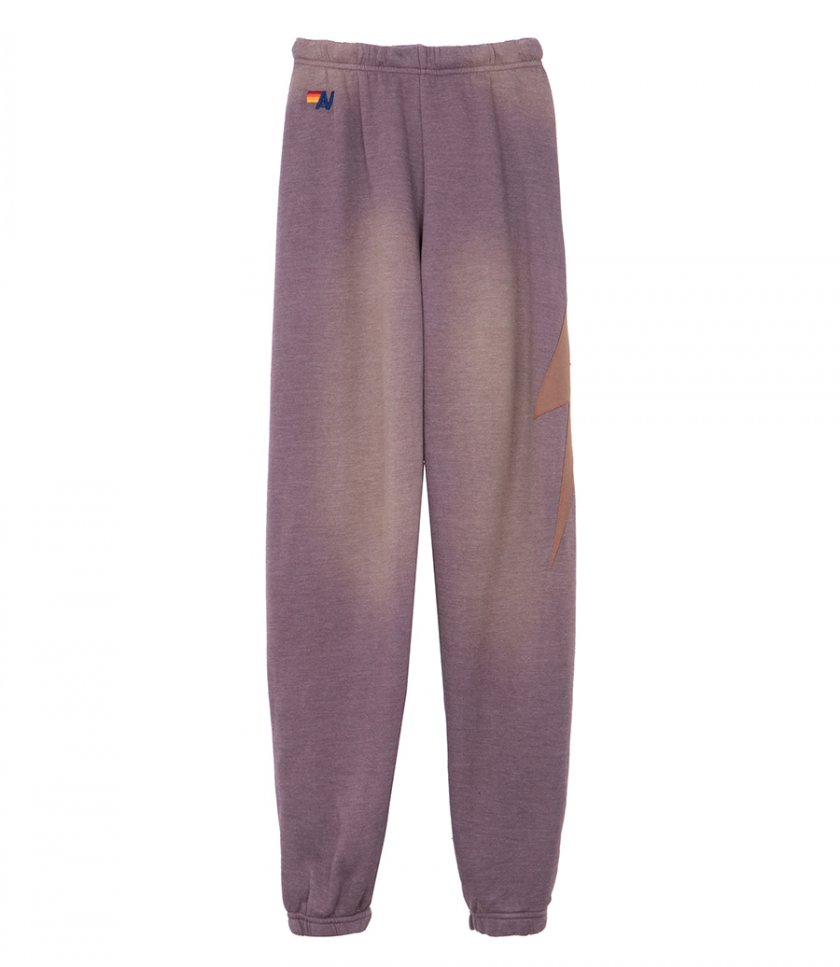 AVIATOR NATION - WOMENS BOLT FADED STICH SWEATPANTS