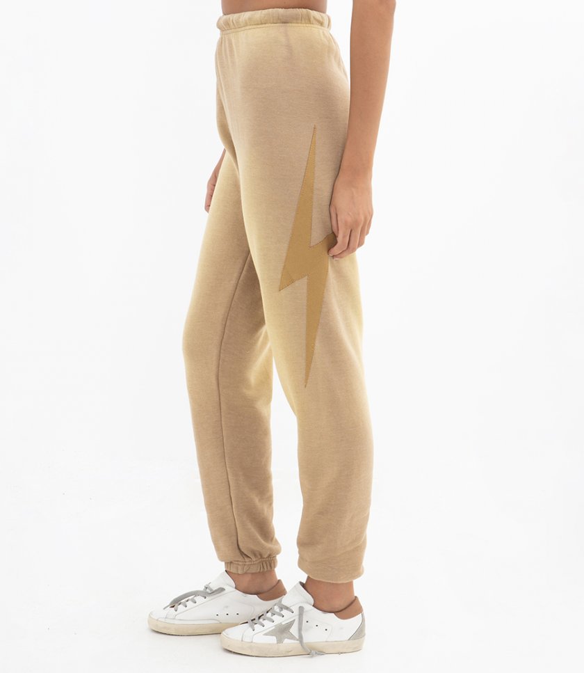 WOMENS BOLT FADED STICH SWEATPANTS