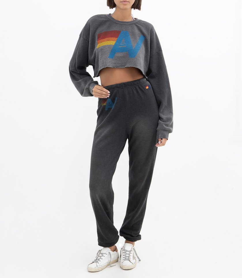WOMENS VINTAGE LOGO FADED SWEATPANTS