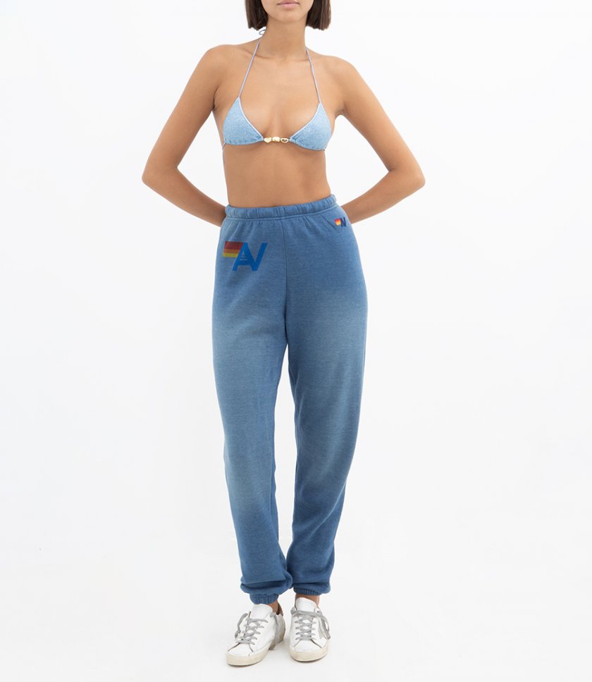 WOMENS VINTAGE LOGO FADED SWEATPANTS