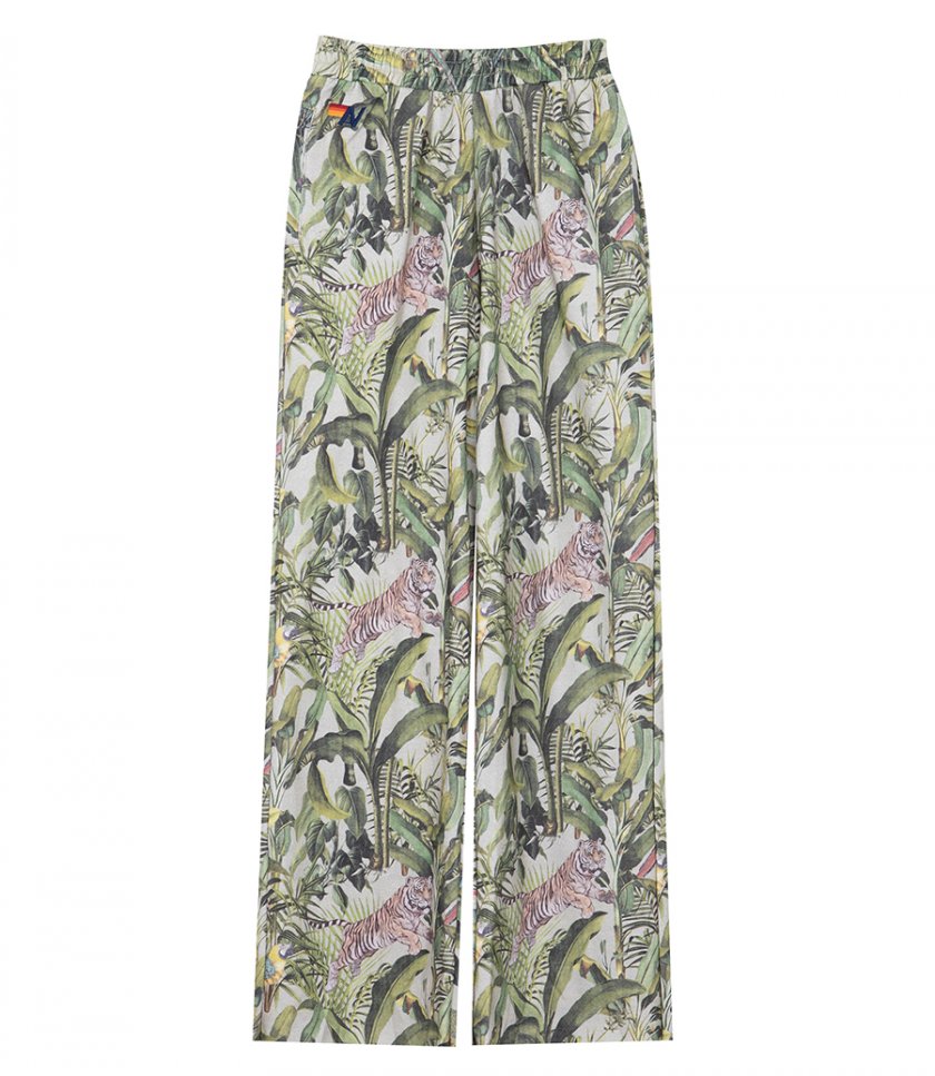 AVIATOR NATION - JUNGLE WIDE LEG POCKET SWEATPANTS