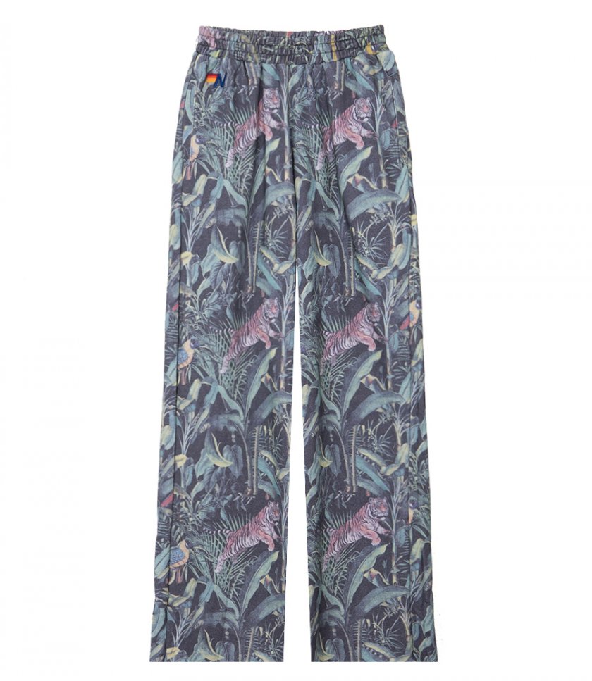 AVIATOR NATION - JUNGLE WIDE LEG POCKET SWEATPANTS