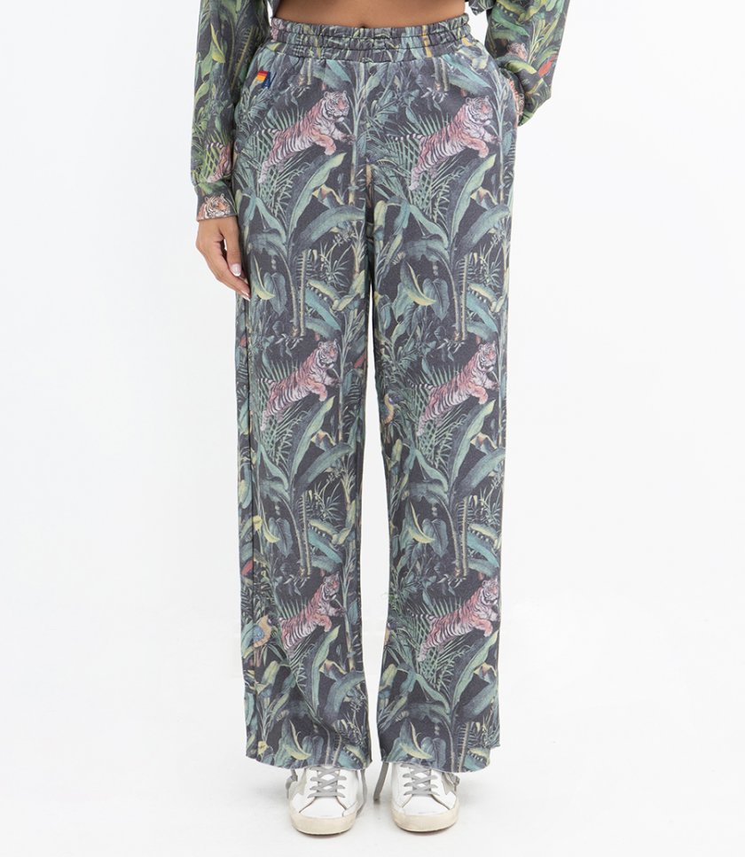 JUNGLE WIDE LEG POCKET SWEATPANTS