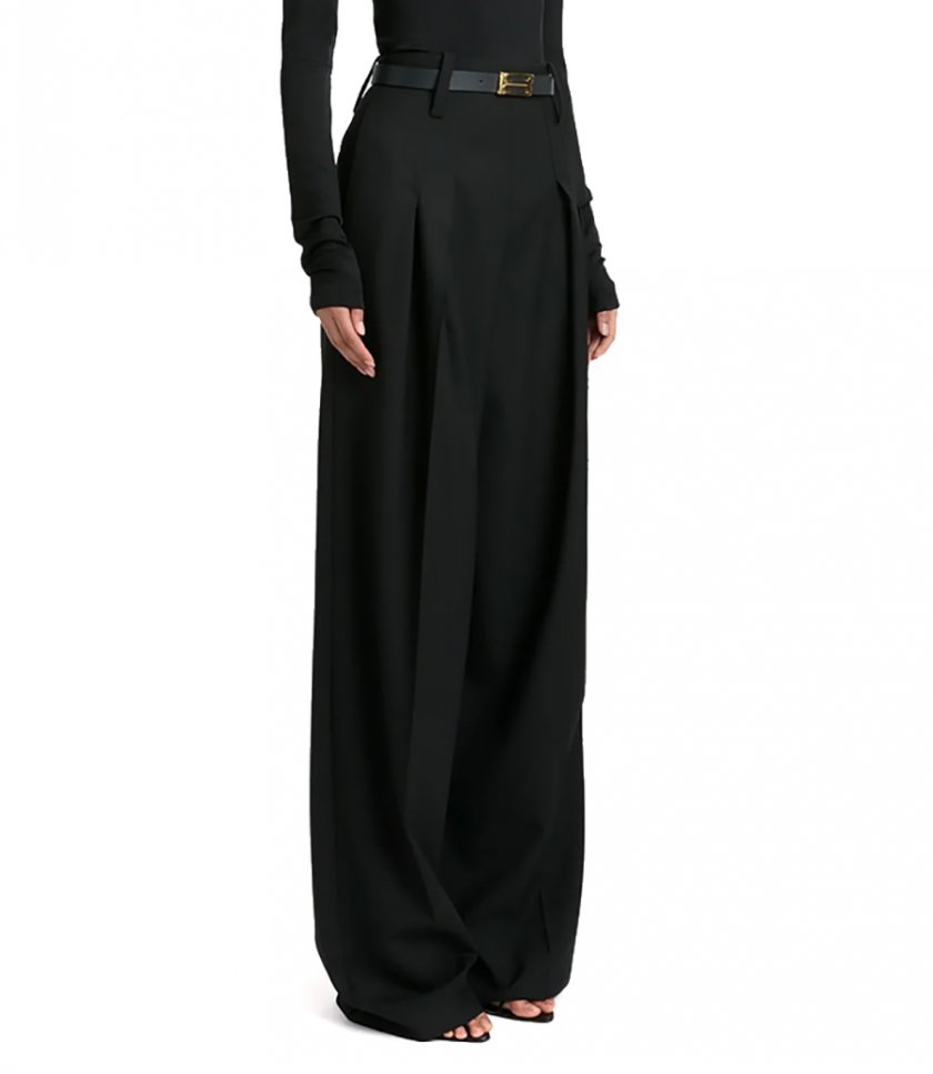 HIGH WAIST CINCH TROUSER