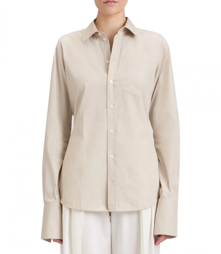 TAB DETAIL SHIRT