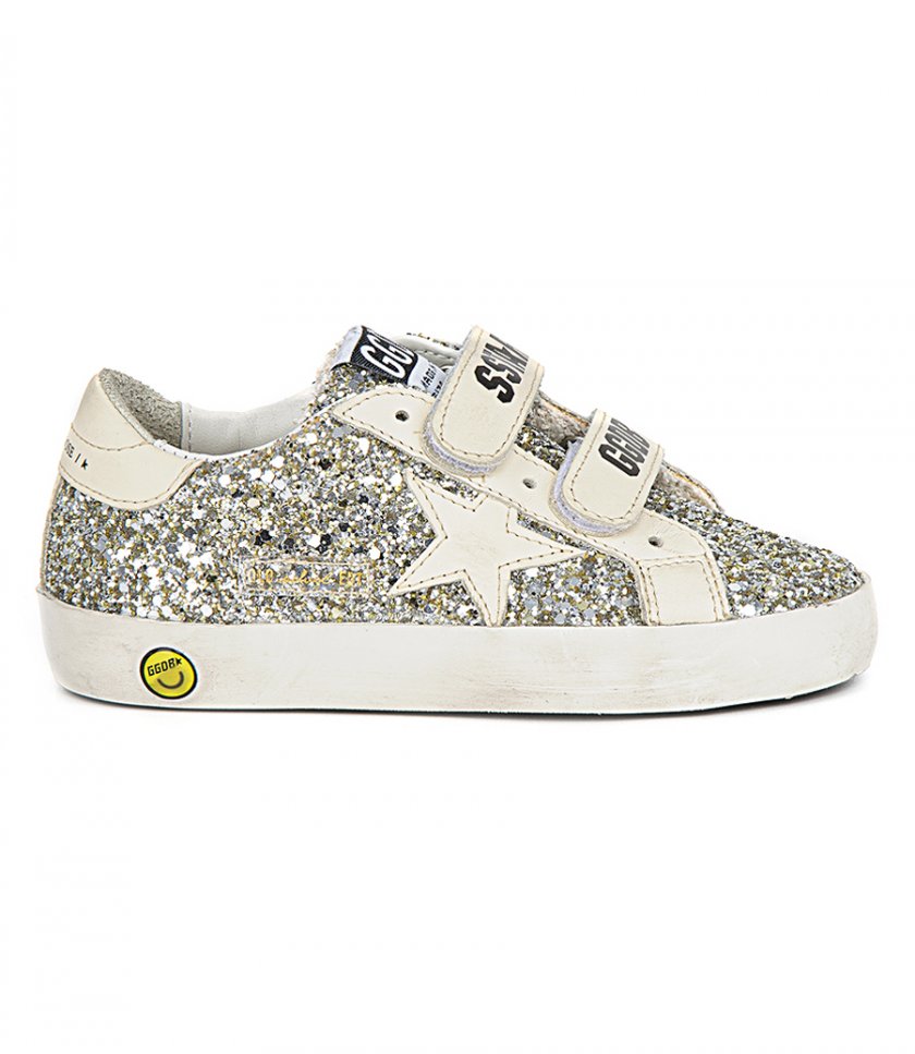 SHOES - OLD SCHOOL GLITTER LEATHER STAR