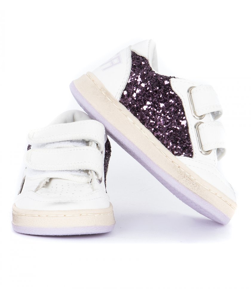 PURPLE GLITTER BALL STAR