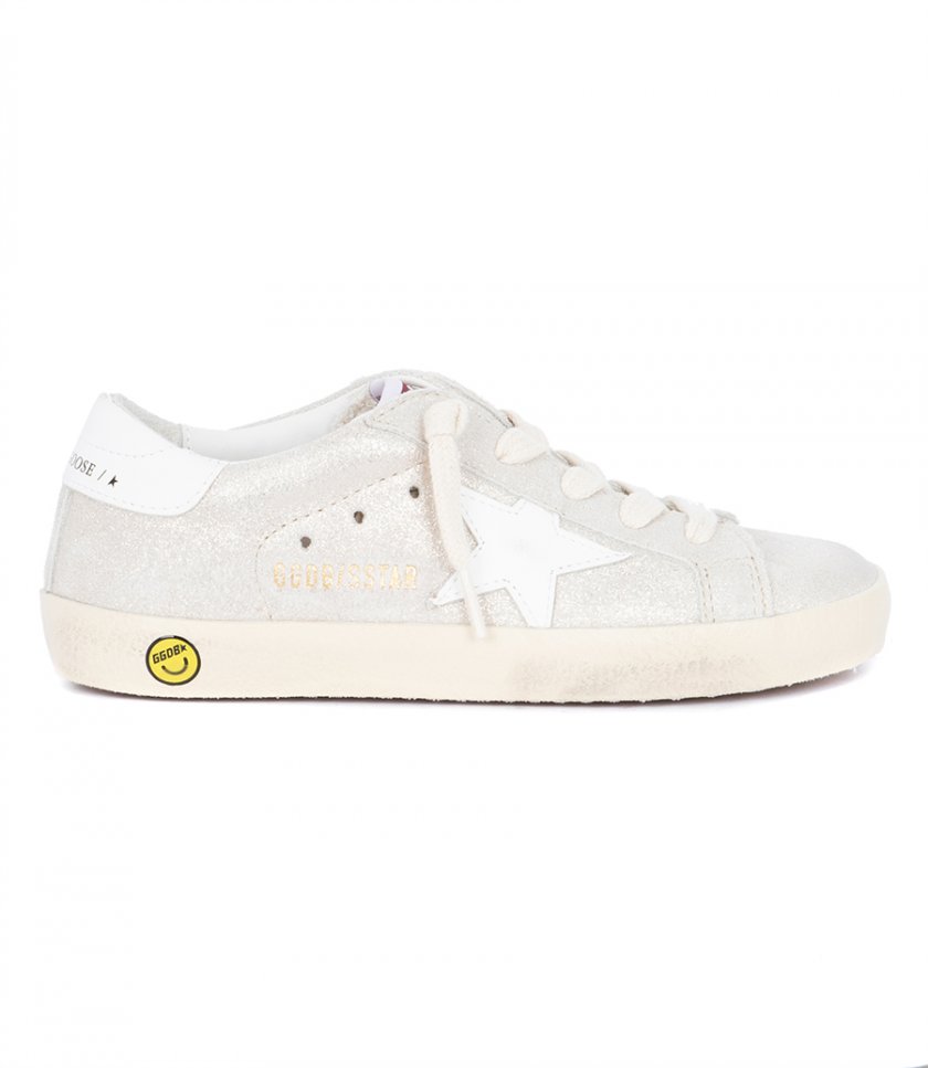 SHOES - YOUNG LAMINATED SUEDE SUPER-STAR