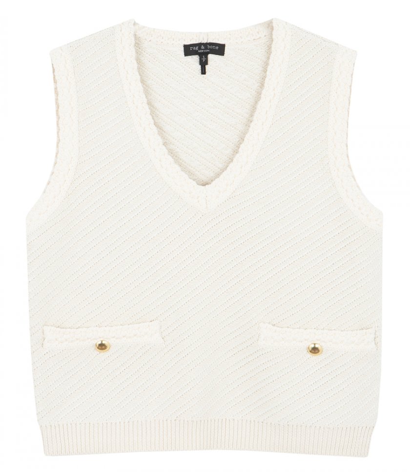 RAG & BONE - CLAIRE VNECK VEST