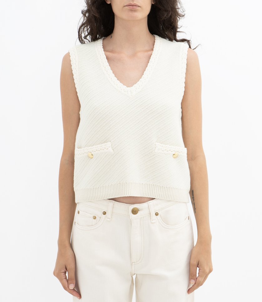 CLAIRE VNECK VEST