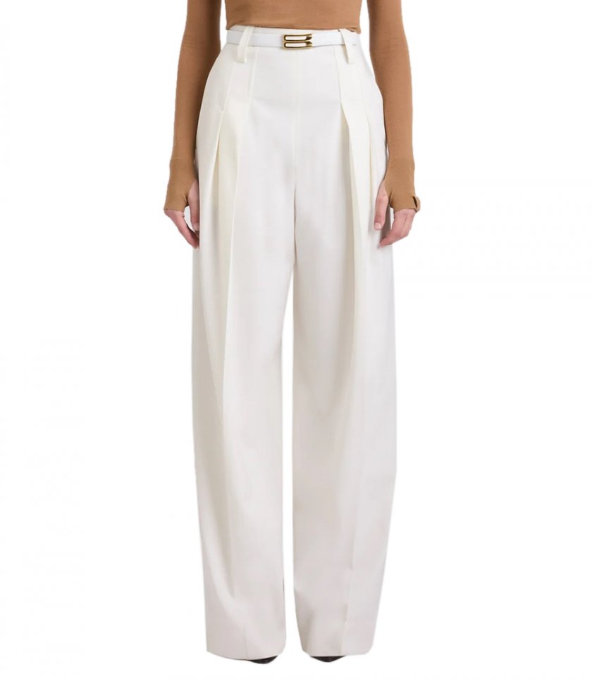 HIGH WAIST CINCH TROUSER