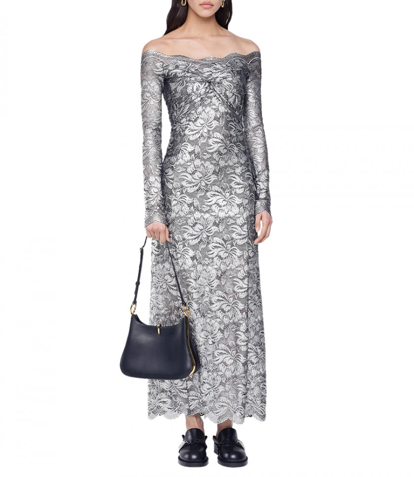 LACE LONG DRESS
