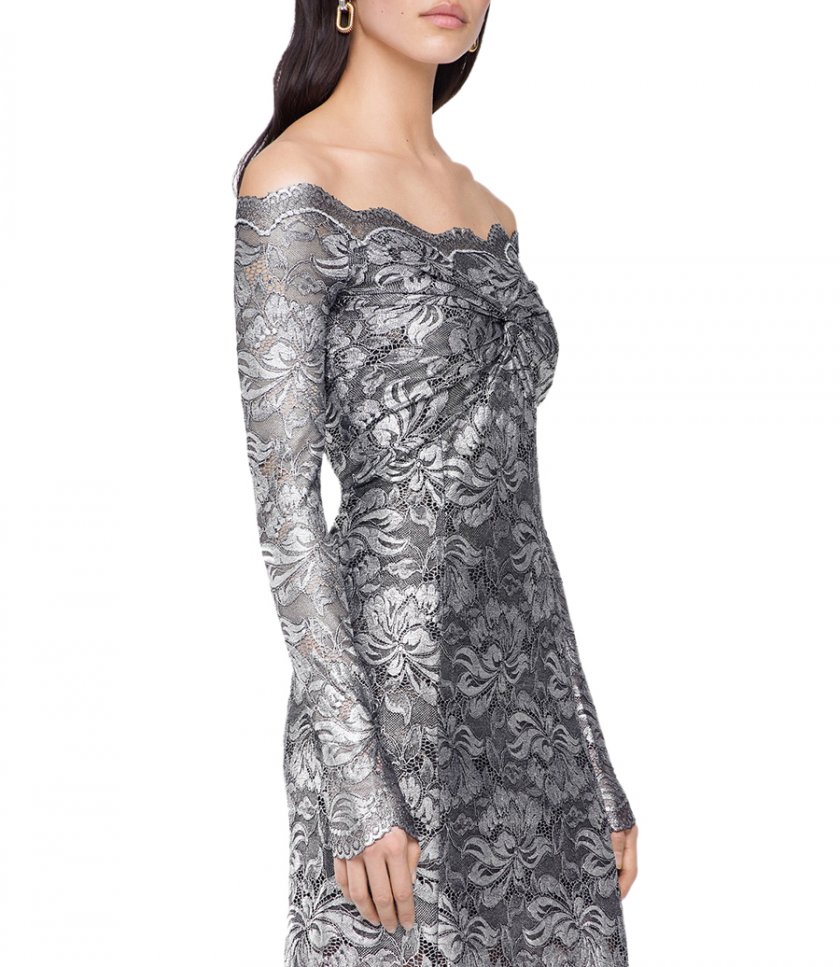 LACE LONG DRESS