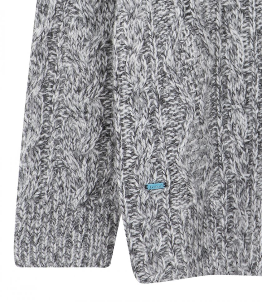 ICELANDIC SNOWFALL CARDIGAN IRON