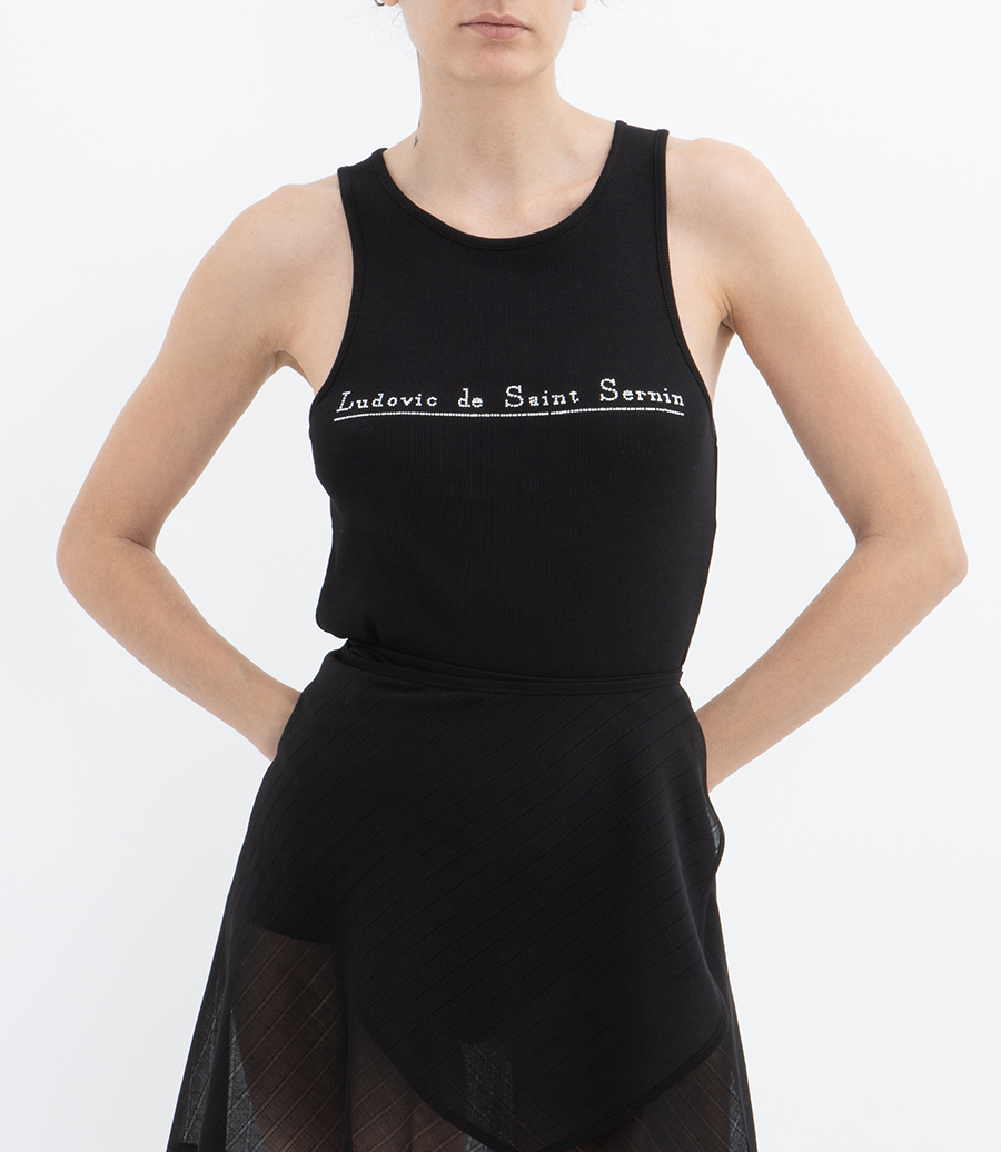 CRYSTAL LOGO TANK TOP