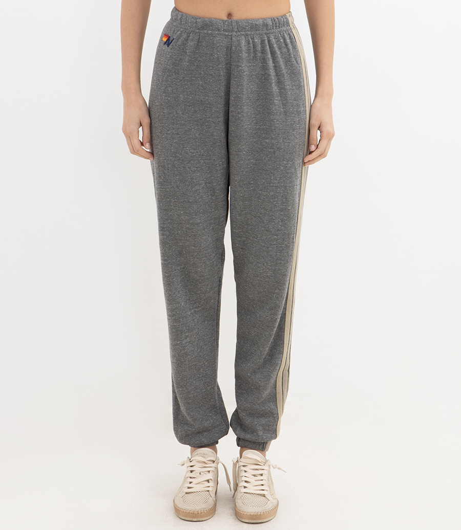 WOMENS 5 STRIPE SWEATPANT