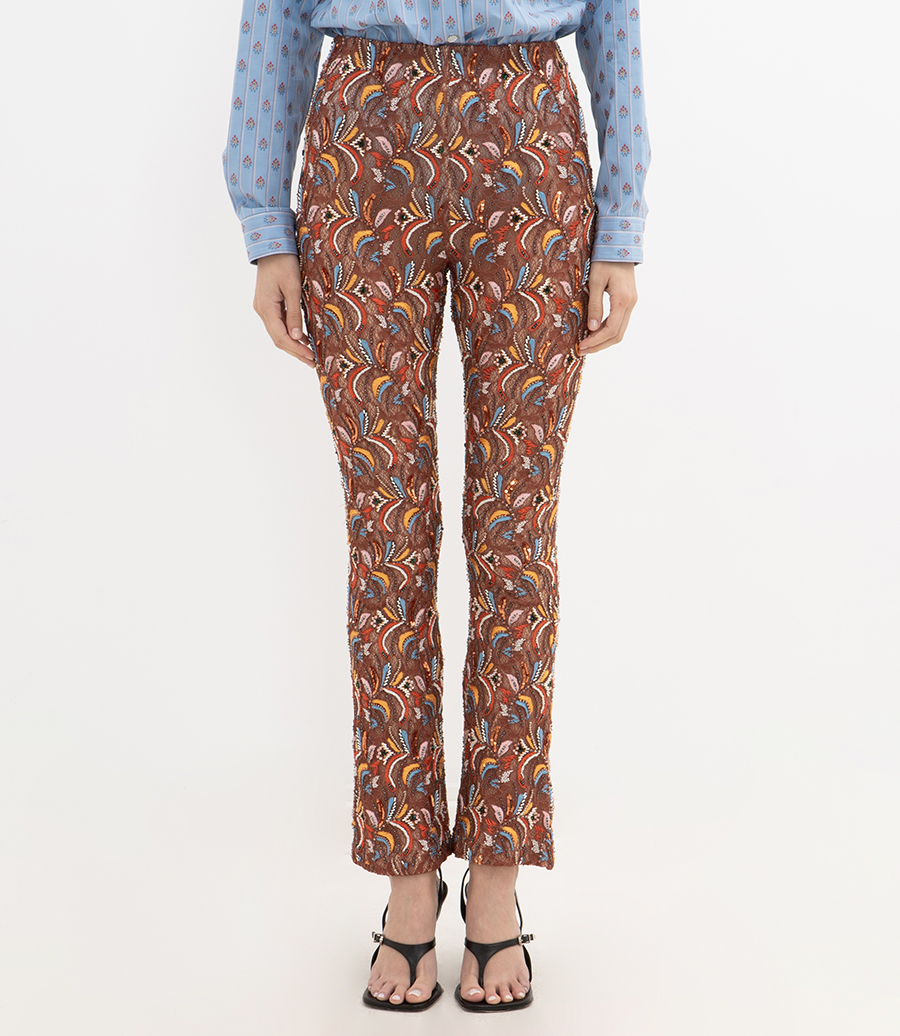 WOMENS STRAIGHT LEG TROUSERS
