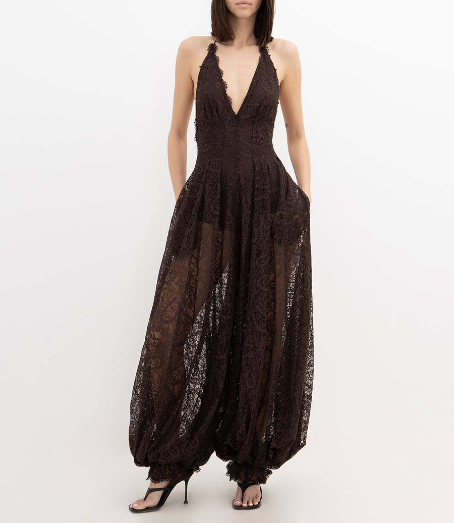 WIDE SLEEVELESS JUMPSUIT