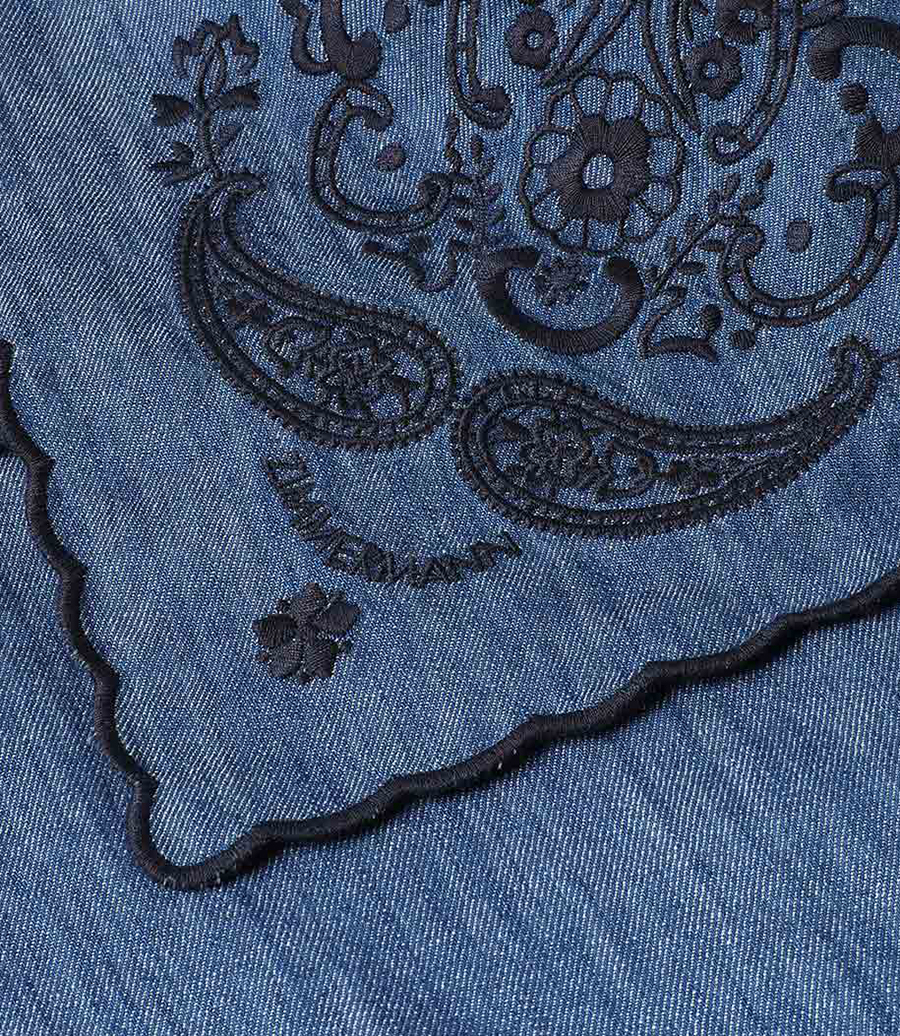 EMBROIDERED PAREO