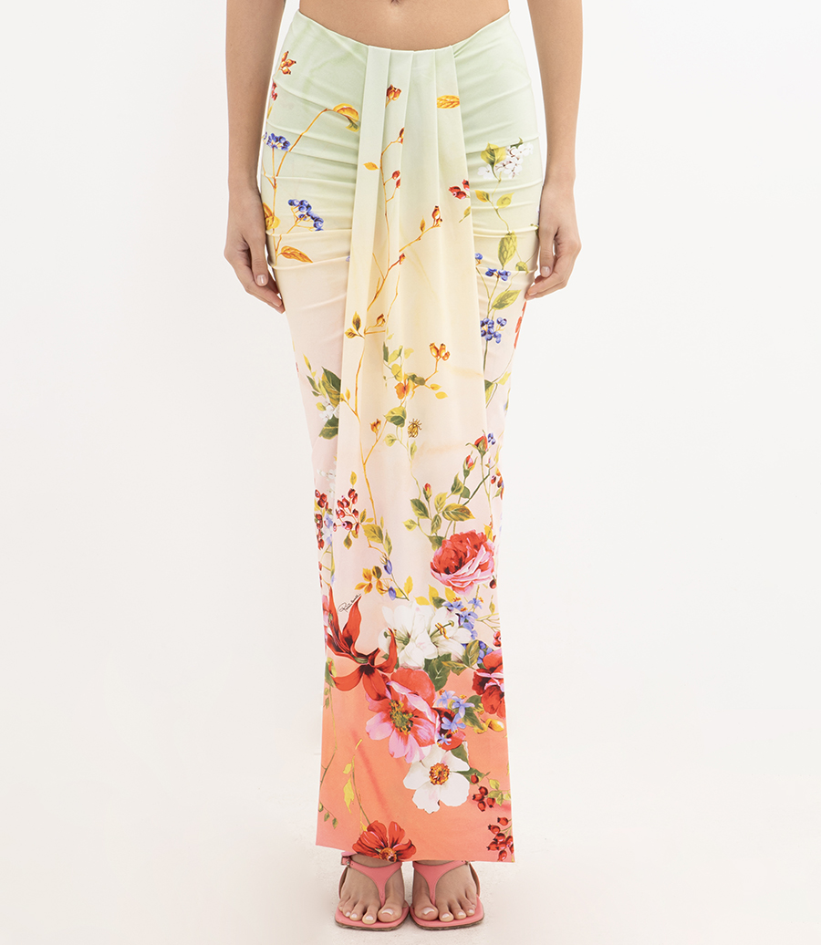 MIAMI FLOWERS SARONG