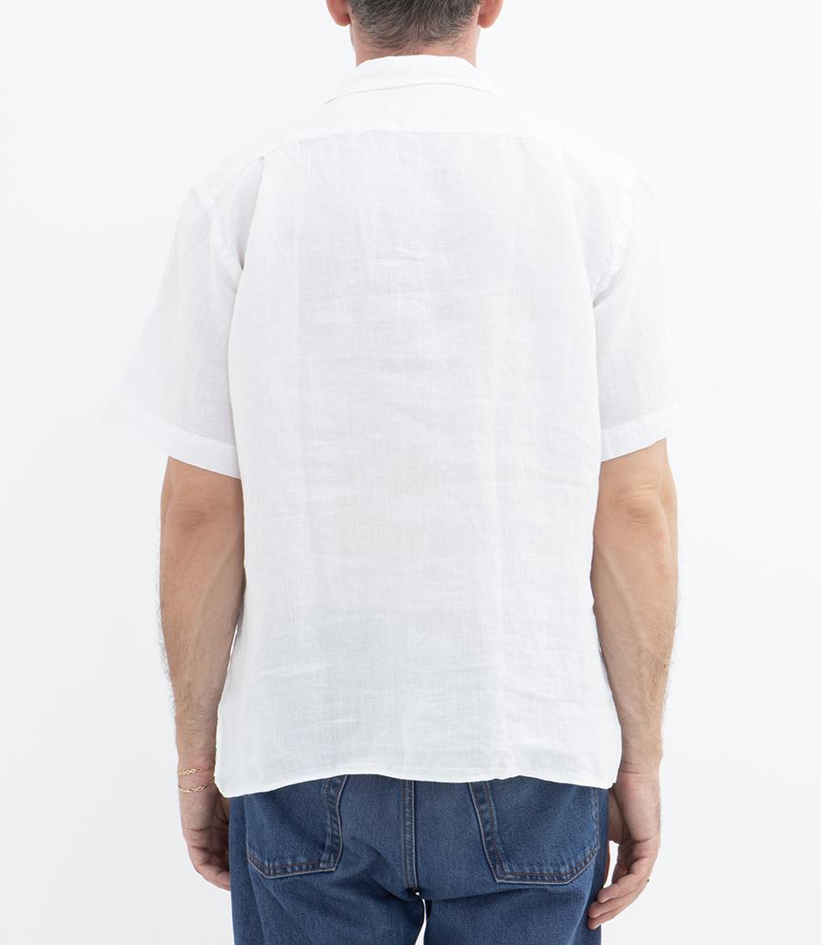 LINEN PALM MC PAT SHIRT