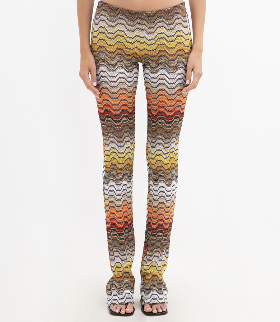 LUREX BLEND TROUSERS