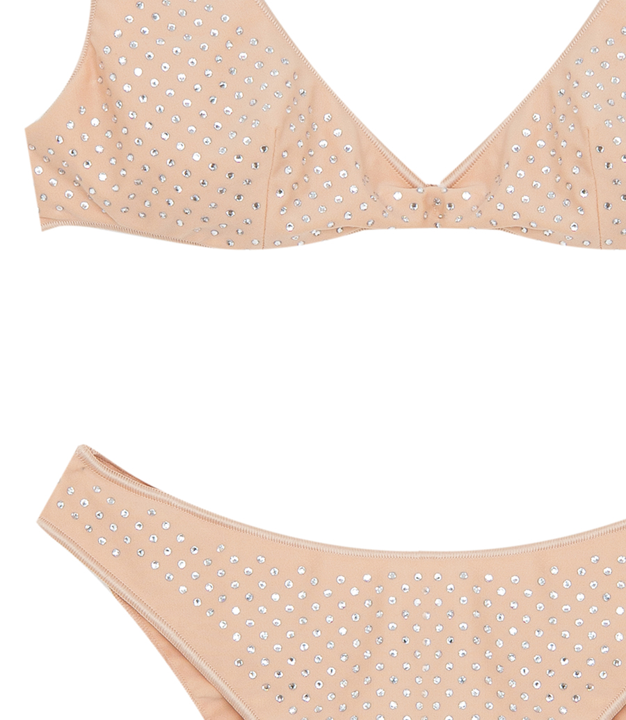 MINI GEM BRA WITH 80S BOTTOM