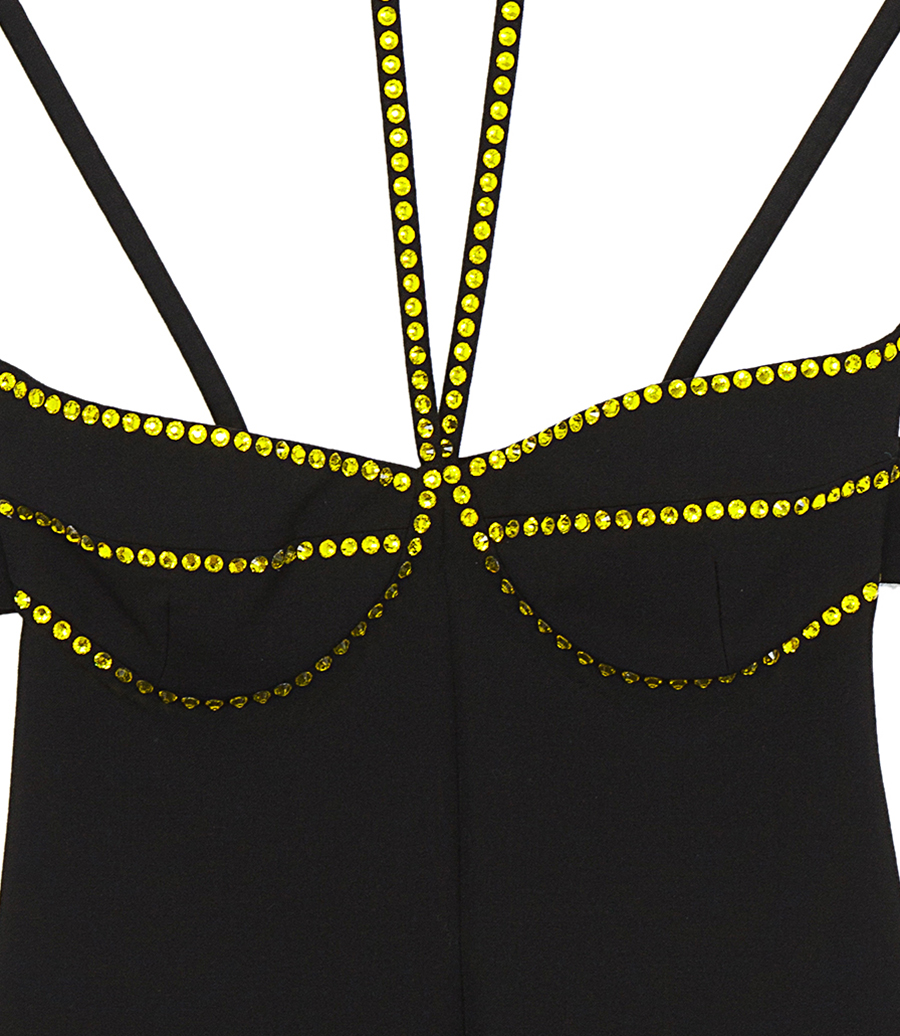COCO' BLACK MINI DRESS