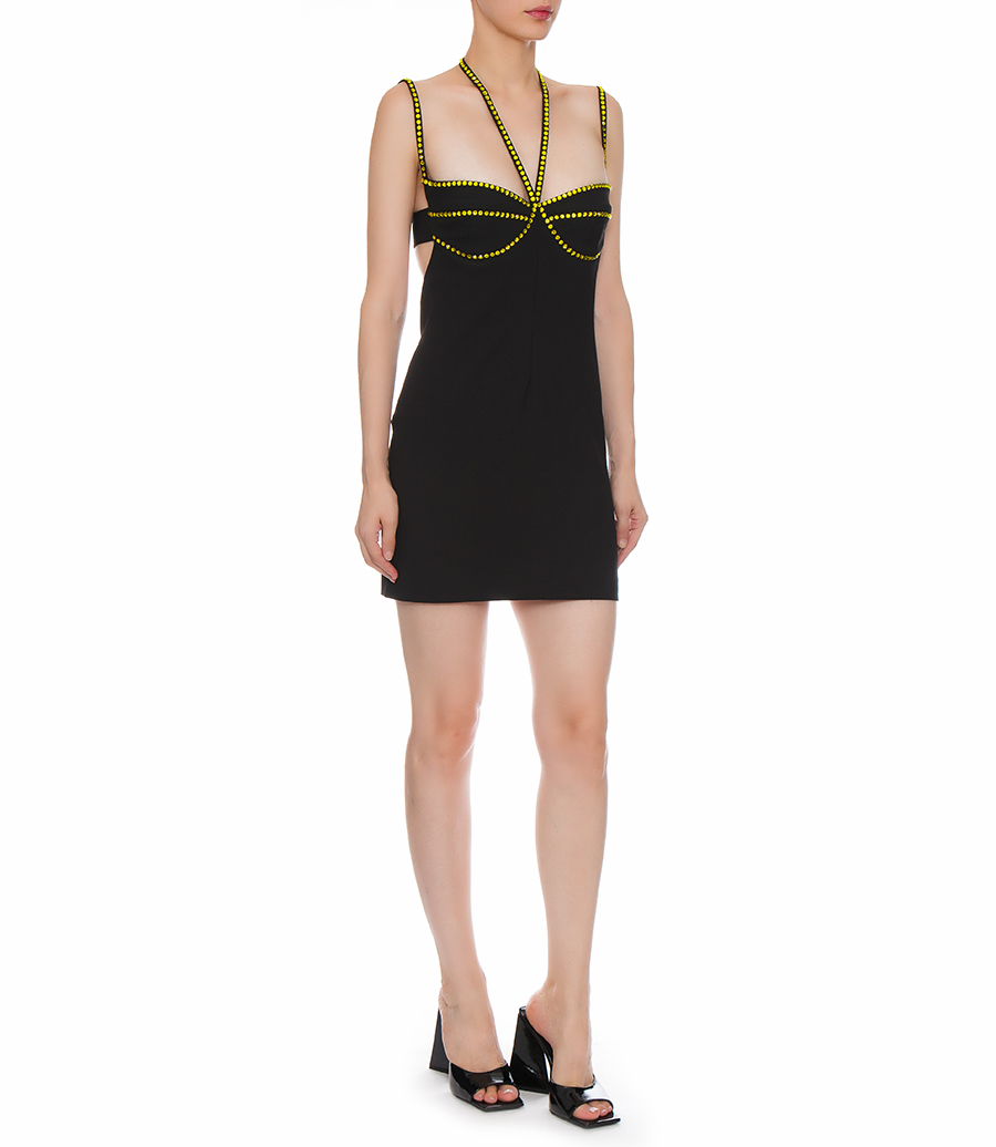 COCO' BLACK MINI DRESS