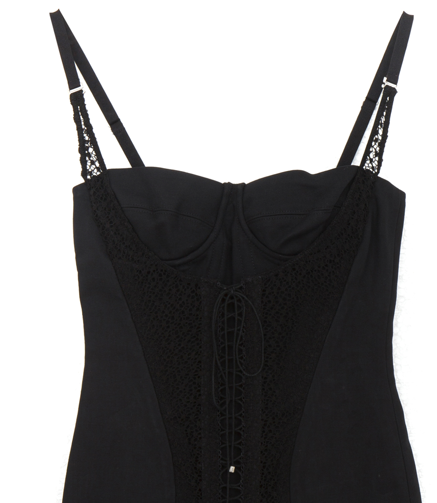 LACE UPA CORSET DRESS