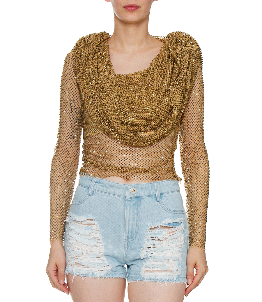 TOP IN CRYSTAL NET LS