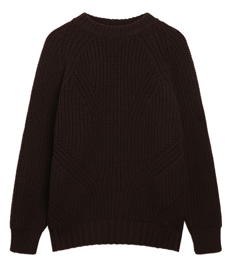 GOLDEN GOOSE  - JOURNEY COLLECTION SWEATER IN RIBBED WOOL