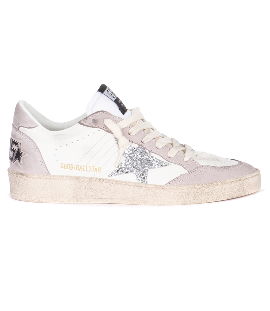 GOLDEN GOOSE  - SILVER GLITTER STAR BALL STAR
