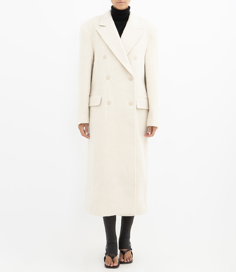 DOUBLE BREASTED COAT